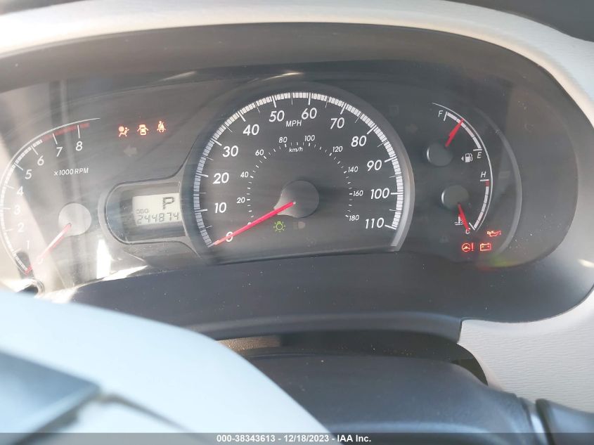 2013 TOYOTA SIENNA L V6 7 PASSENGER - 5TDZK3DC5DS391561