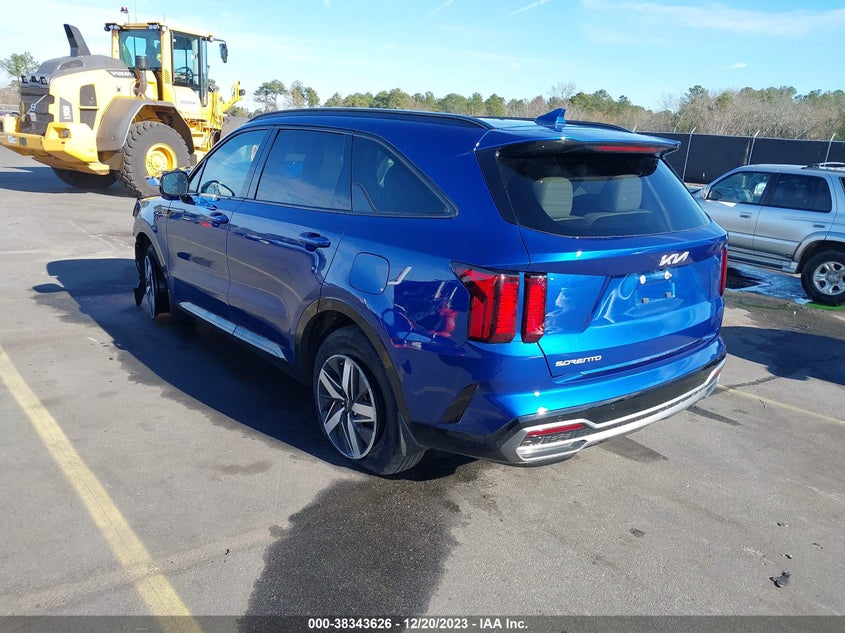 VIN 5XYRL4LC8PG166850 2023 KIA SORENTO S