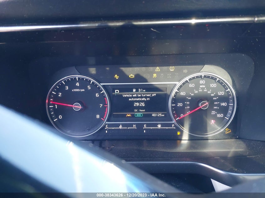 VIN 5XYRL4LC8PG166850 2023 KIA SORENTO S