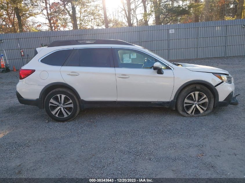 2018 SUBARU OUTBACK 2.5I LIMITED - 4S4BSANC6J3337179