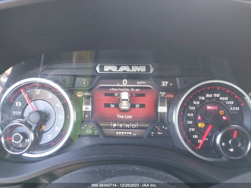 2022 RAM 1500 BIG HORN/LONE STAR - 1C6SRFFT0NN285335