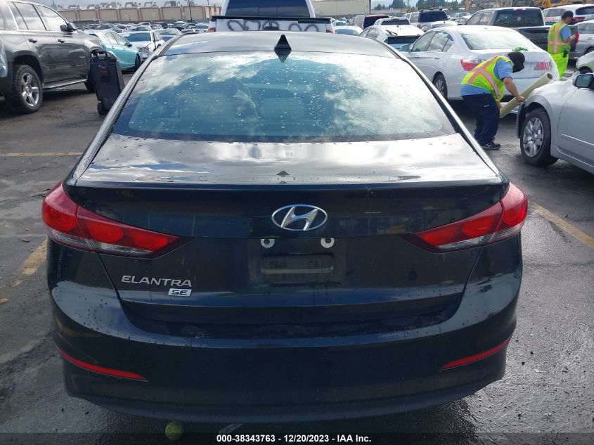 2018 HYUNDAI ELANTRA SE - 5NPD74LF3JH383036