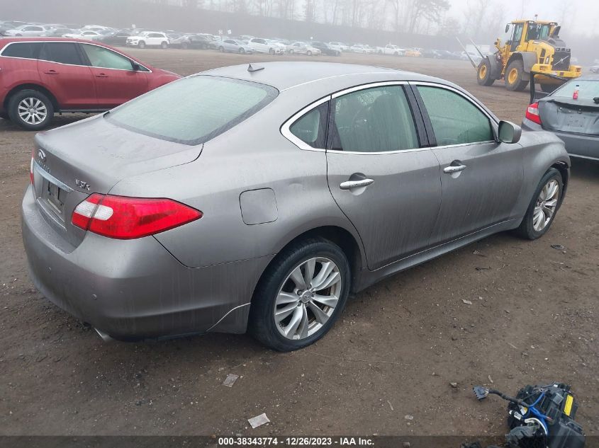 2013 INFINITI M37X - JN1BY1AR7DM602836