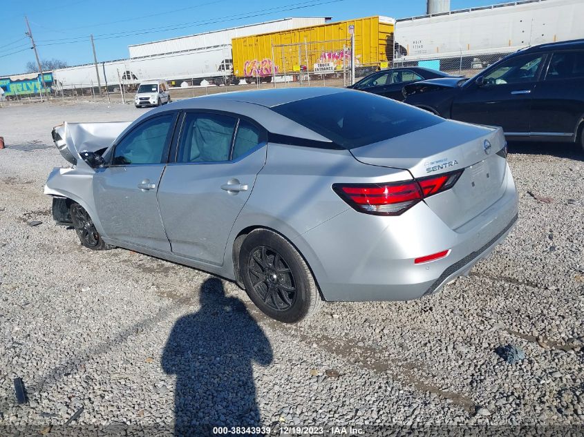 2023 NISSAN SENTRA S XTRONIC CVT - 3N1AB8BV6PY290110