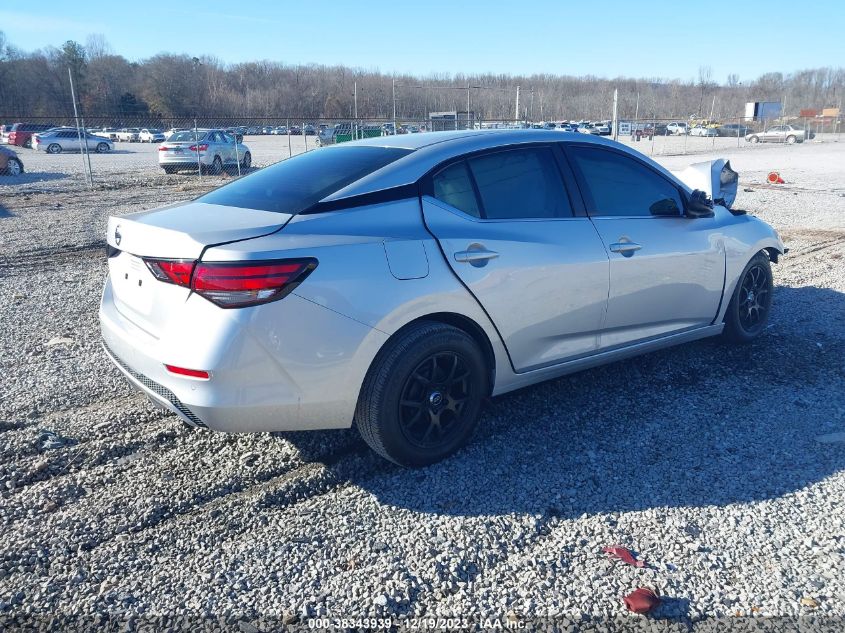 2023 NISSAN SENTRA S XTRONIC CVT - 3N1AB8BV6PY290110