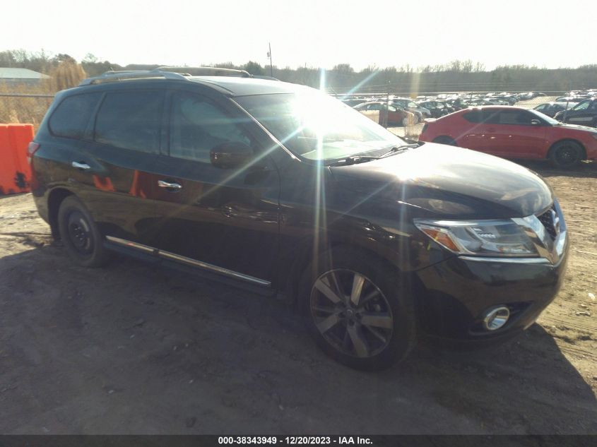 2015 NISSAN PATHFINDER PLATINUM - 5N1AR2MN4FC715796