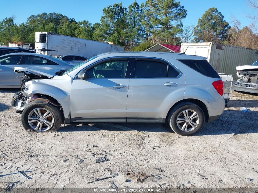 2013 CHEVROLET EQUINOX LS - 2GNALBEK2D6260180