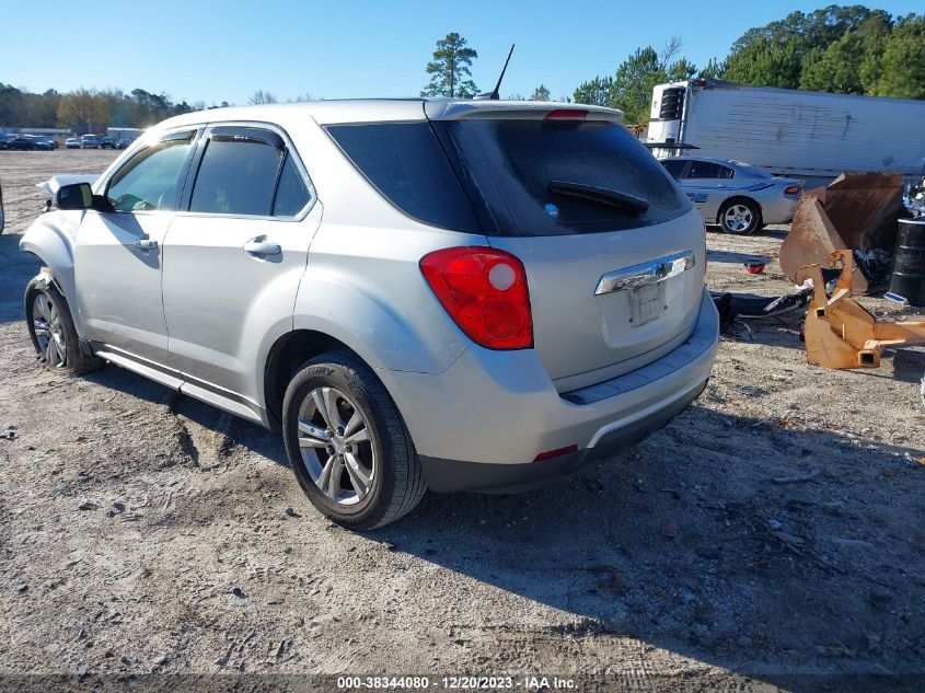 2013 CHEVROLET EQUINOX LS - 2GNALBEK2D6260180