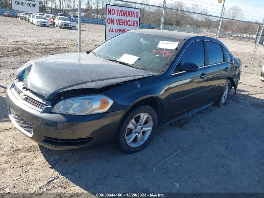 2013 CHEVROLET IMPALA LS - 2G1WF5E3XD1139922