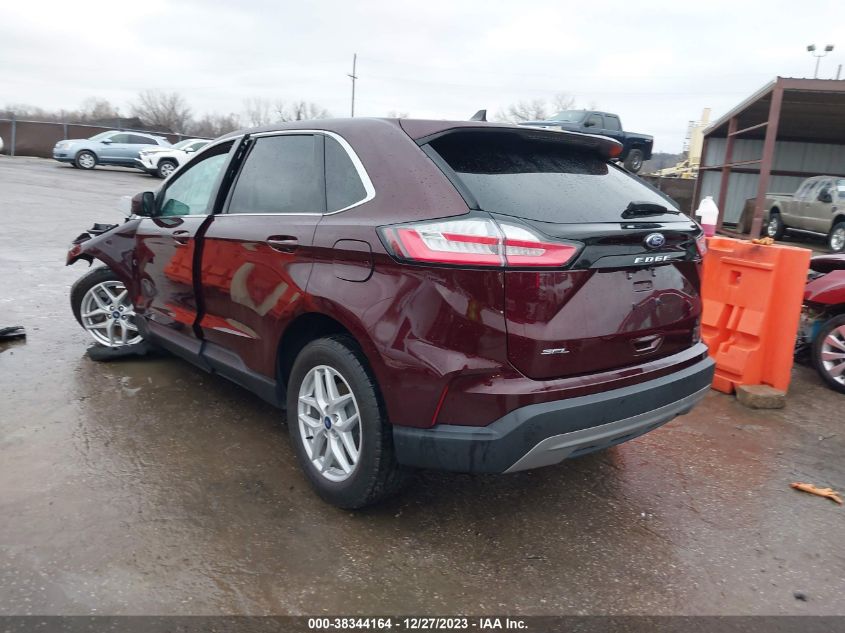 2021 FORD EDGE SEL - 2FMPK3J97MBA08958