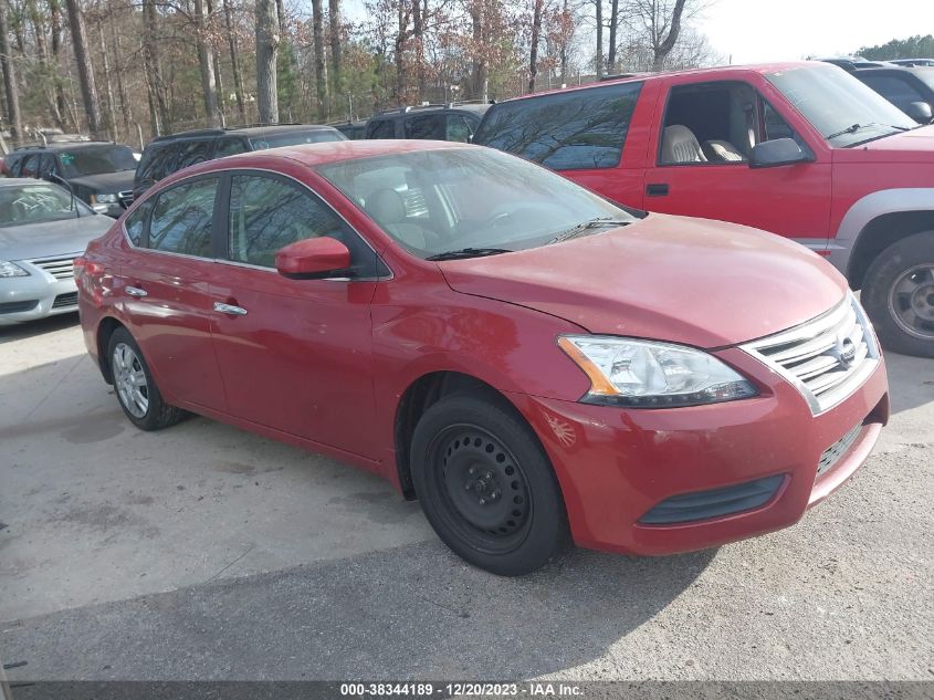 2014 NISSAN SENTRA FE+ S/FE+ SV/S/SL/SR/SV - 3N1AB7AP7EL653358