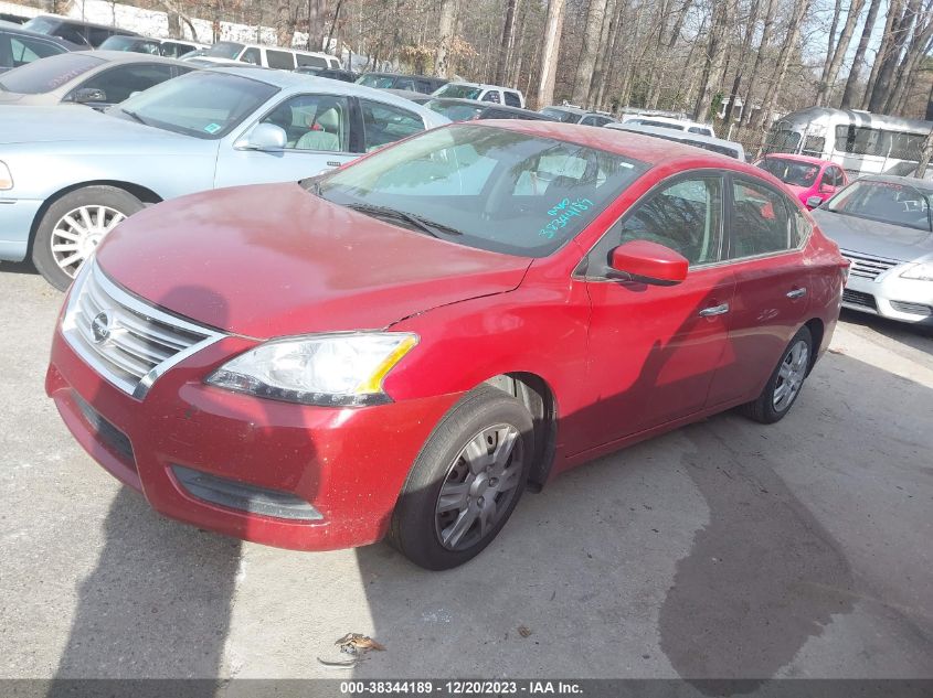 2014 NISSAN SENTRA FE+ S/FE+ SV/S/SL/SR/SV - 3N1AB7AP7EL653358