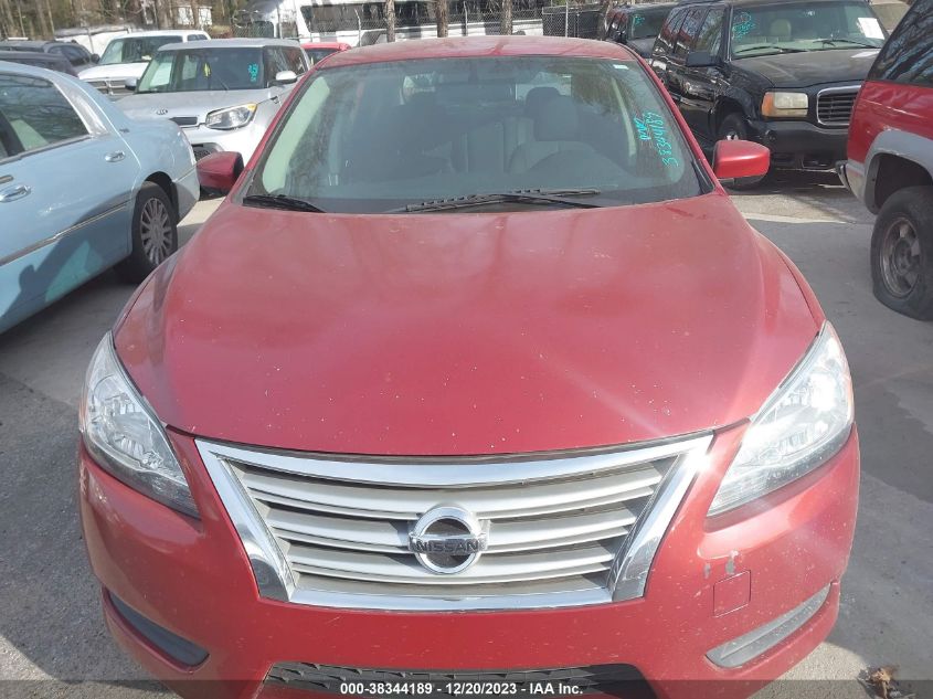 2014 NISSAN SENTRA FE+ S/FE+ SV/S/SL/SR/SV - 3N1AB7AP7EL653358