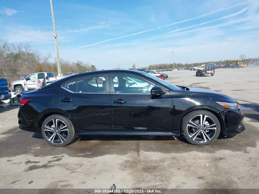 2022 NISSAN SENTRA SR - 3N1AB8DV6NY321611