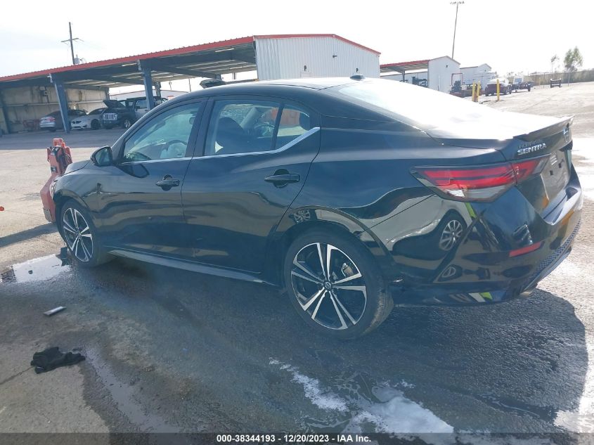 2022 NISSAN SENTRA SR - 3N1AB8DV6NY321611