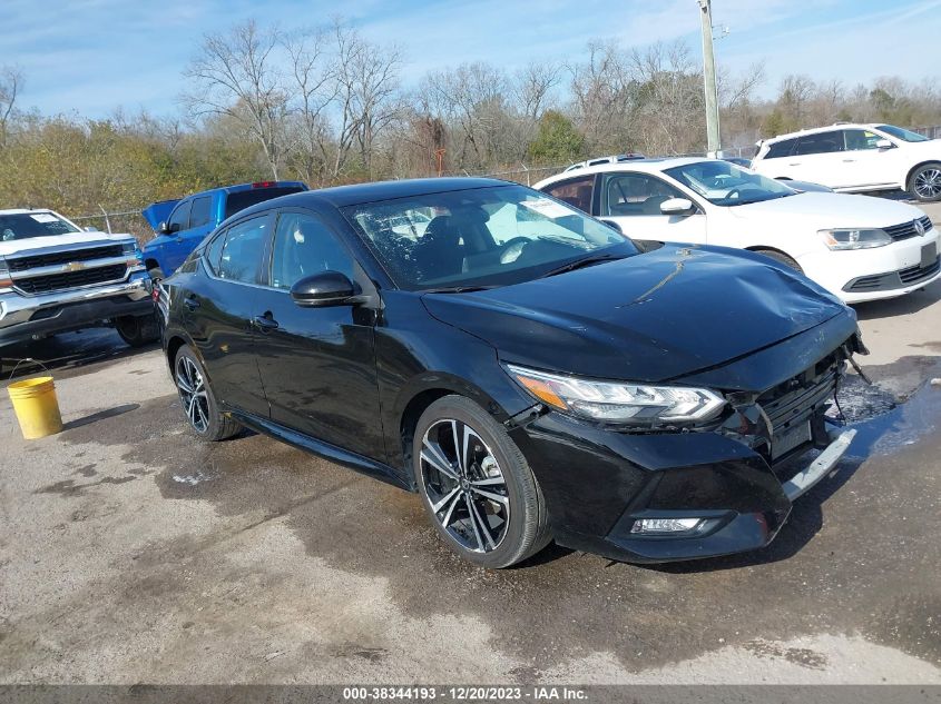 2022 NISSAN SENTRA SR - 3N1AB8DV6NY321611