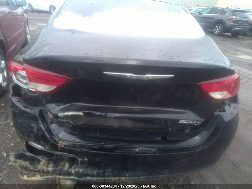 2016 CHRYSLER 200 S - 1C3CCCBB8GN124474