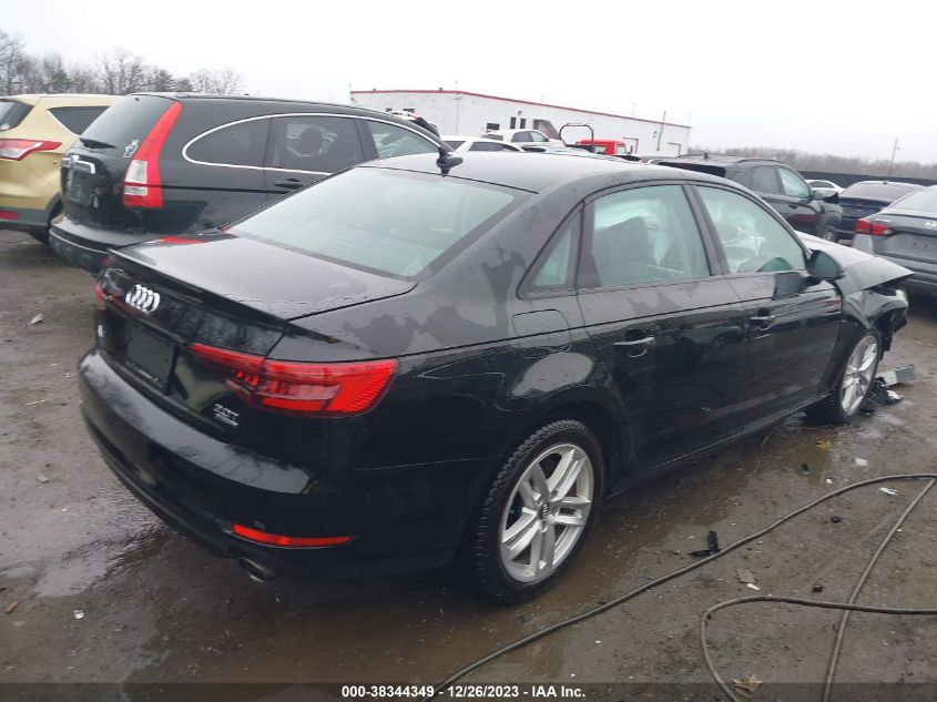 2017 AUDI A4 2.0T PREMIUM - WAUANAF47HN030002