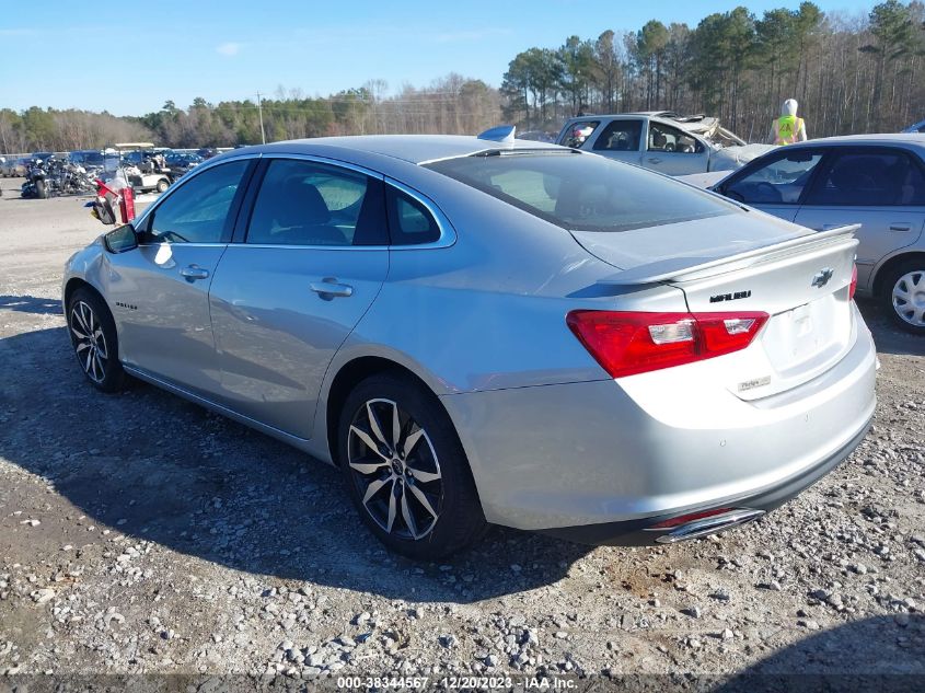 VIN 1G1ZG5ST7MF016862 2021 CHEVROLET MALIBU RS