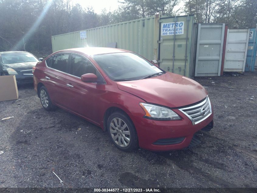 2014 NISSAN SENTRA SV - 3N1AB7AP2EY312582