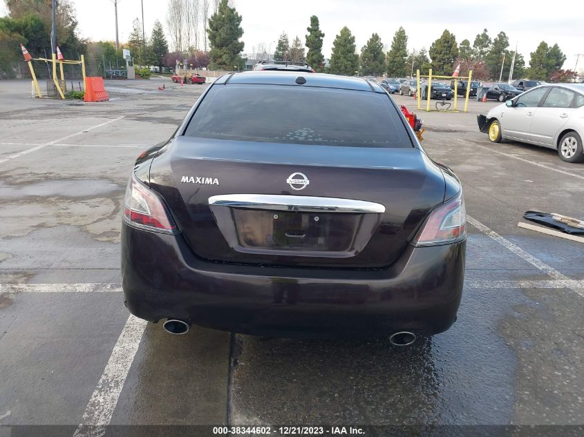 2014 NISSAN MAXIMA 3.5 S/3.5 SV - 1N4AA5APXEC475399