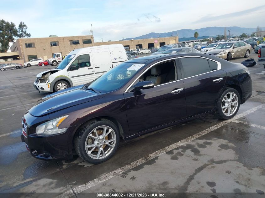 2014 NISSAN MAXIMA 3.5 S/3.5 SV - 1N4AA5APXEC475399