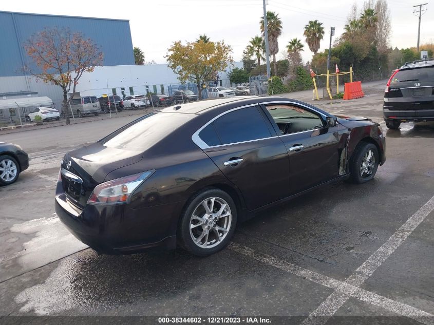2014 NISSAN MAXIMA 3.5 S/3.5 SV - 1N4AA5APXEC475399