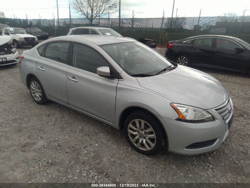 2013 NISSAN SENTRA S/SV/SR/SL - 1N4AB7AP5DN909840