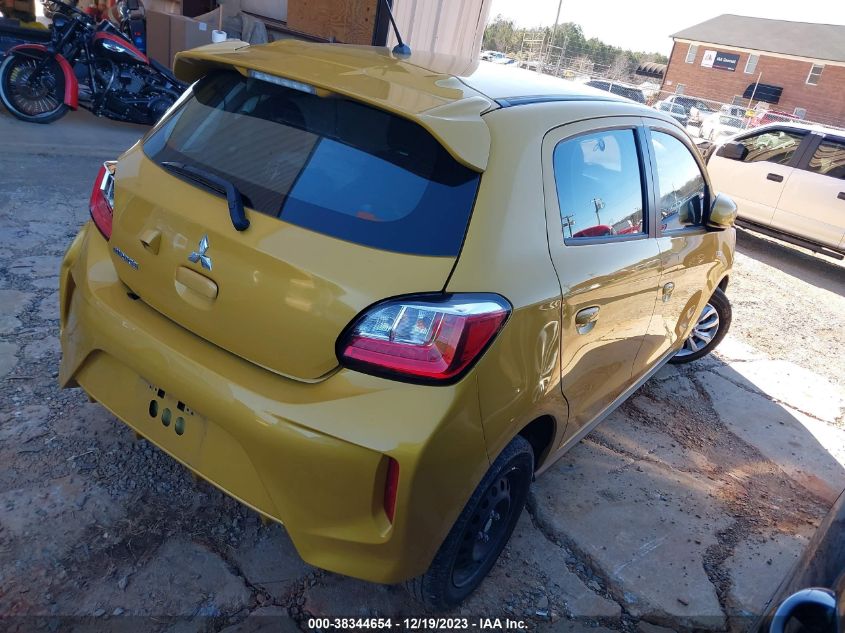 2021 MITSUBISHI MIRAGE ES/LE/CARBONITE EDITION - ML32AUHJ1MH006880