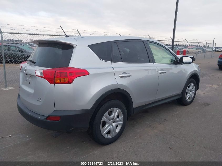 2015 TOYOTA RAV4 LE - JTMBFREV3FD125110