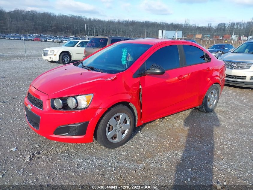 2015 CHEVROLET SONIC LS AUTO - 1G1JA5SHXF4219124