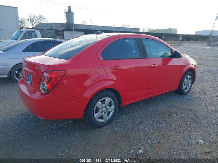 2015 CHEVROLET SONIC LS AUTO - 1G1JA5SHXF4219124
