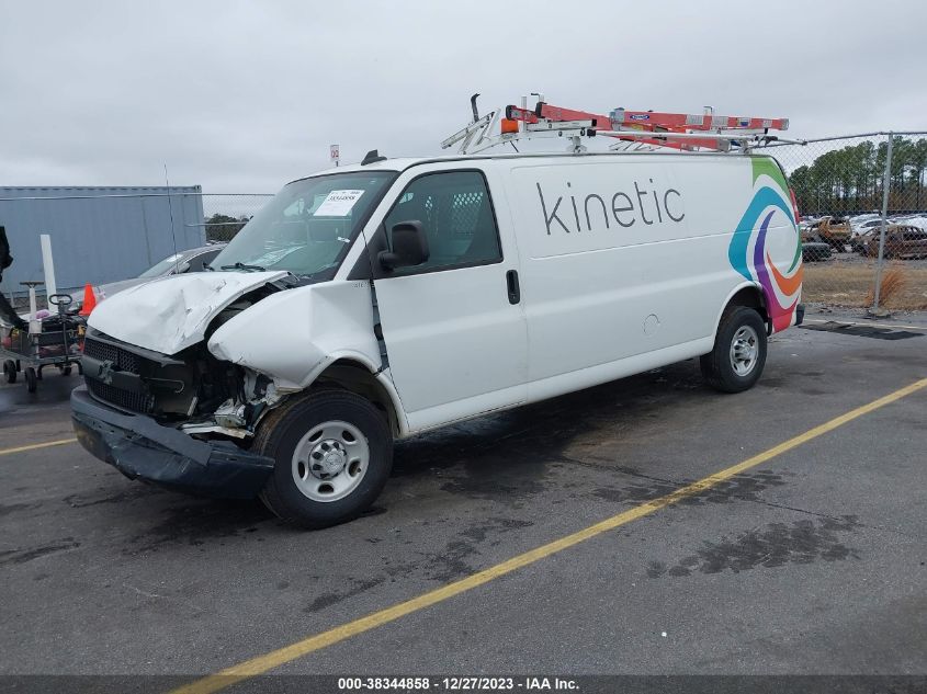 2016 CHEVROLET EXPRESS 2500 WORK VAN 1GCWGBFG0G1155917