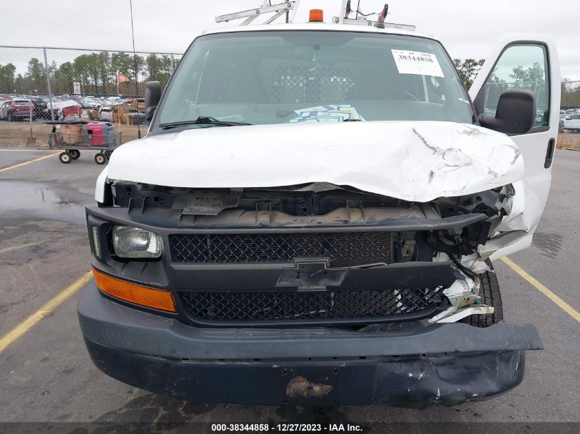 2016 CHEVROLET EXPRESS 2500 WORK VAN 1GCWGBFG0G1155917