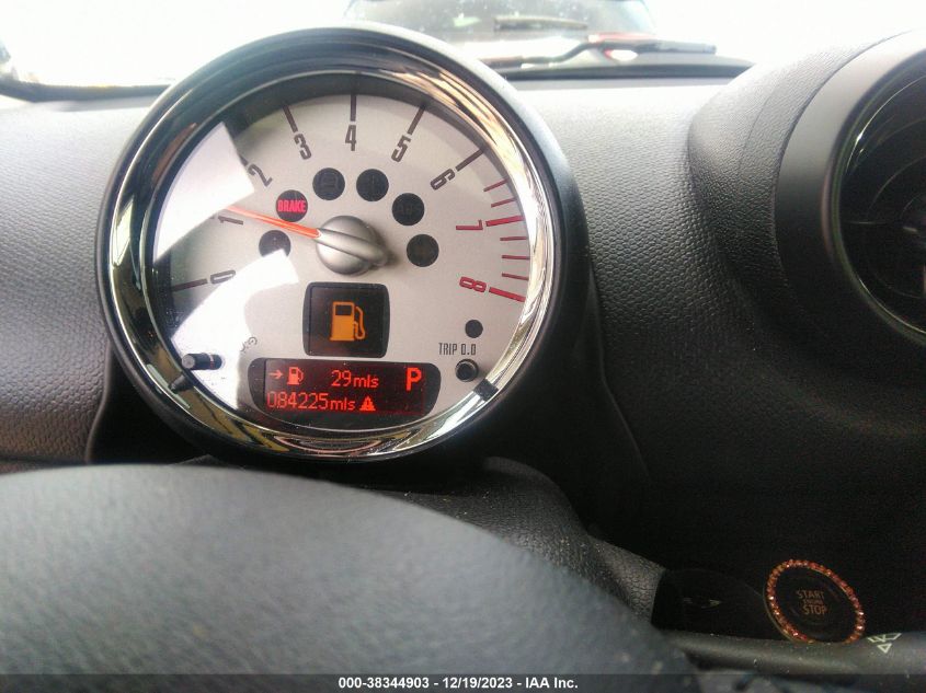 2013 MINI PACEMAN COOPER WMWSS1C51DWN94078