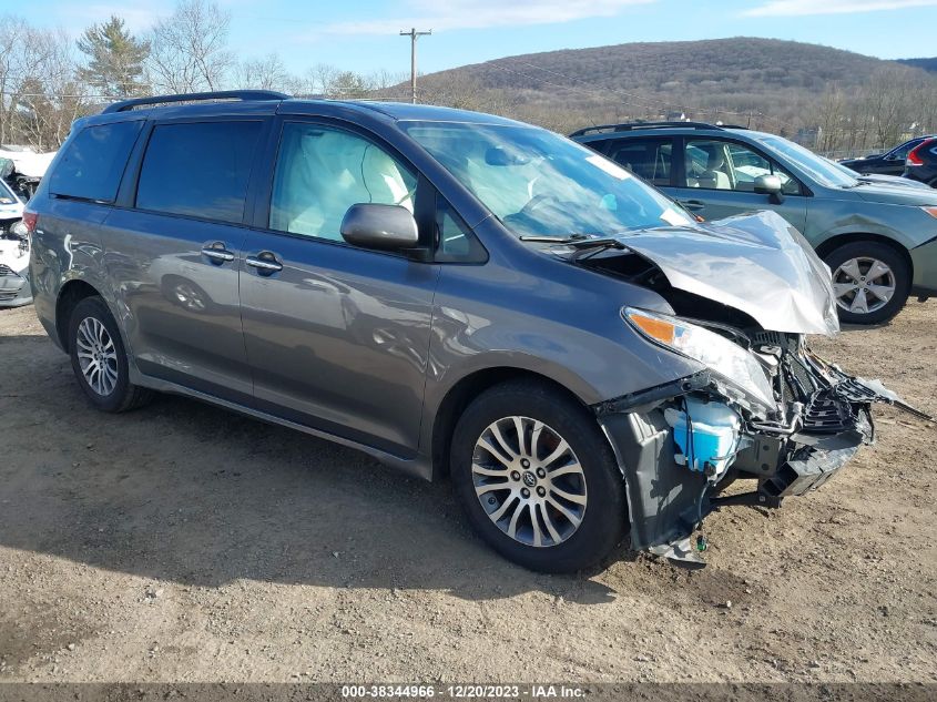 5TDYZ3DC5JS932529 TOYOTA SIENNA XLE 8 PASSENGER 2018