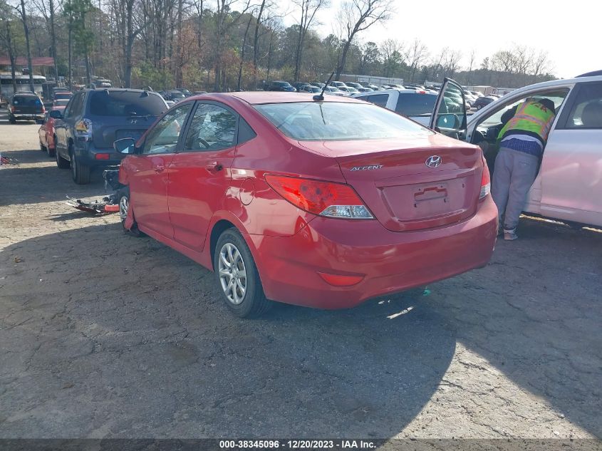 2014 HYUNDAI ACCENT GLS - KMHCT4AE5EU777596