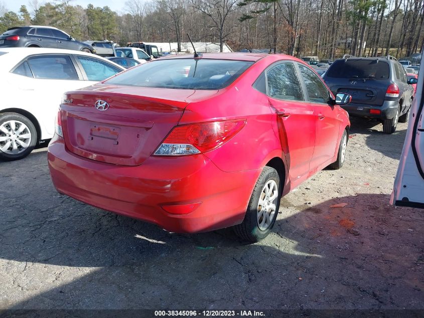 2014 HYUNDAI ACCENT GLS - KMHCT4AE5EU777596