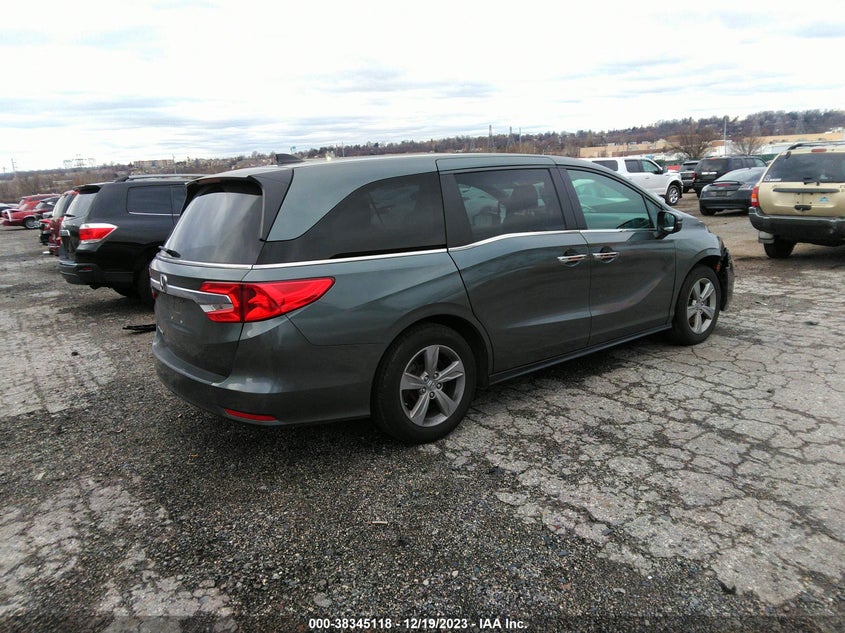 VIN 5FNRL6H76KB084851 2019 HONDA ODYSSEY EXL