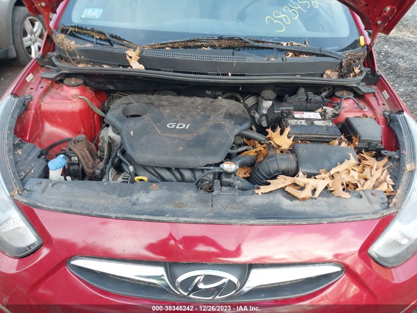 2013 HYUNDAI ACCENT GLS/SE - KMHCU4AEXDU463180