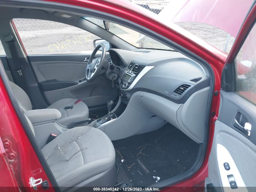 2013 HYUNDAI ACCENT GLS/SE - KMHCU4AEXDU463180