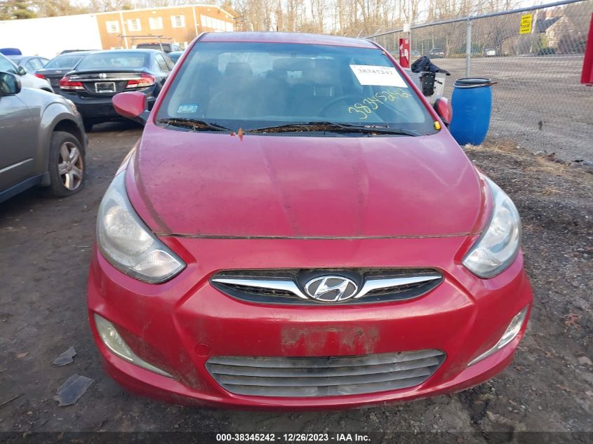 2013 HYUNDAI ACCENT GLS/SE - KMHCU4AEXDU463180