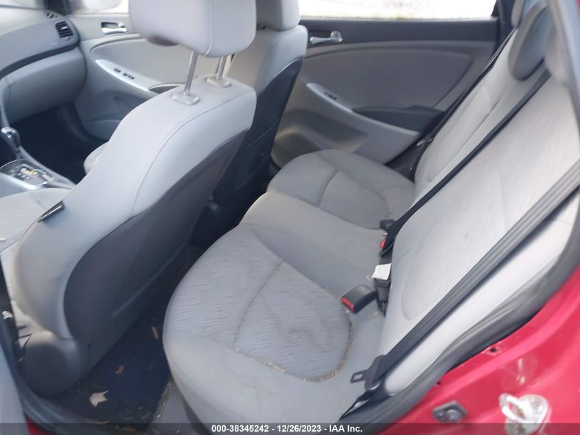 2013 HYUNDAI ACCENT GLS/SE - KMHCU4AEXDU463180