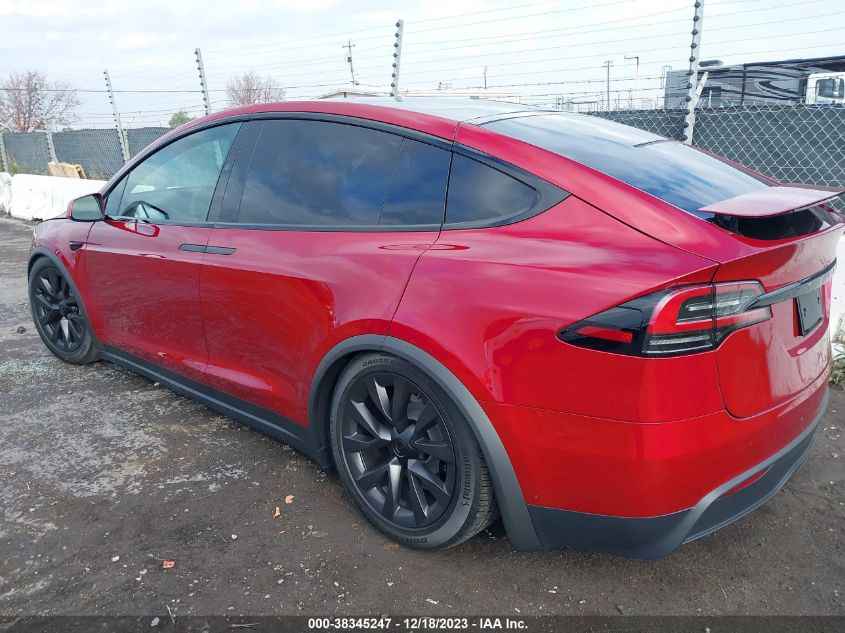 2023 TESLA MODEL X DUAL MOTOR ALL-WHEEL DRIVE/STANDARD RANGE - 7SAXCDE53PF421971