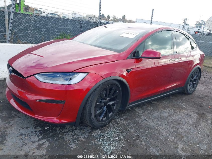 2023 TESLA MODEL X DUAL MOTOR ALL-WHEEL DRIVE/STANDARD RANGE - 7SAXCDE53PF421971