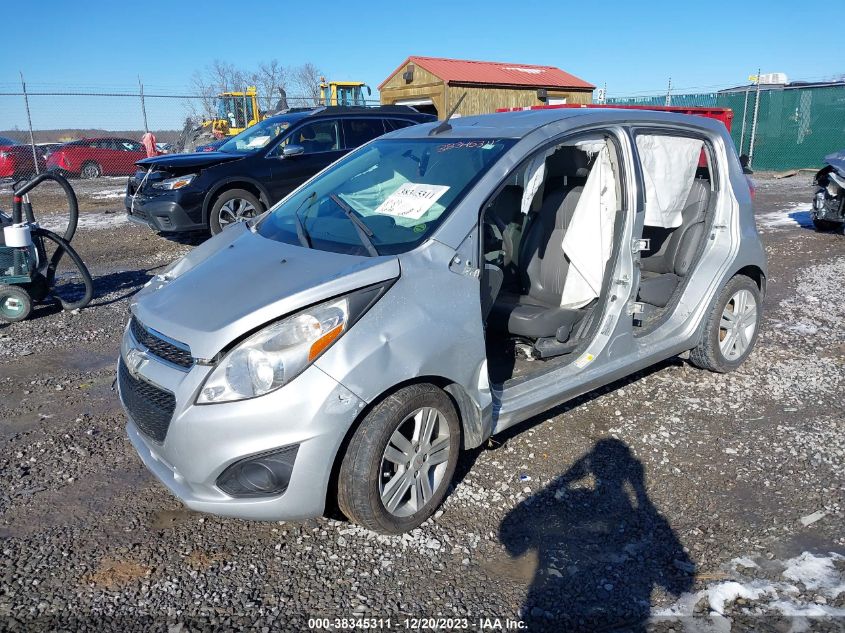 2014 CHEVROLET SPARK 1LT - KL8CD6S93EC583002