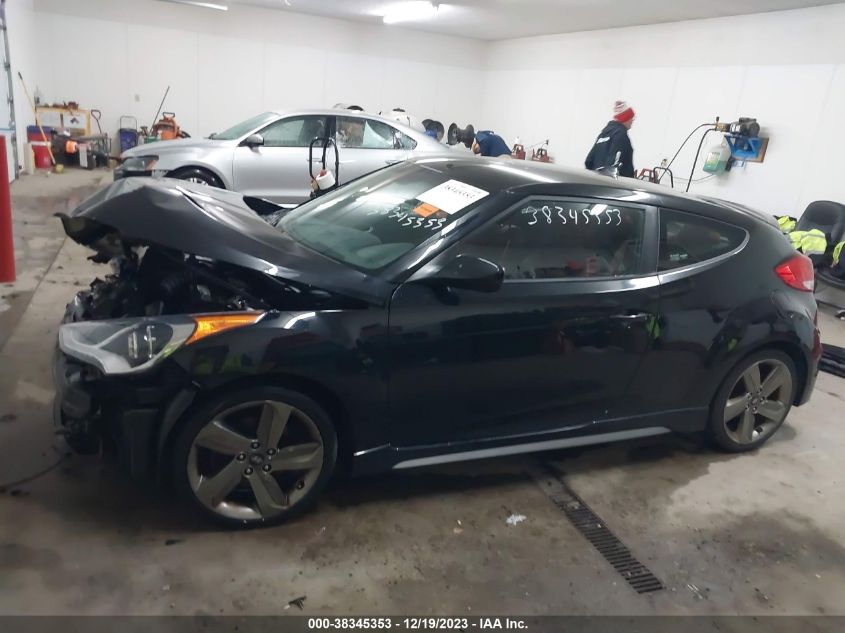 2015 HYUNDAI VELOSTER TURBO R-SPEC - KMHTC6AE1FU240124