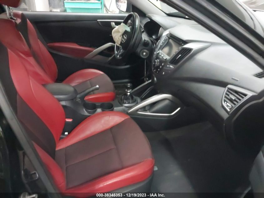 2015 HYUNDAI VELOSTER TURBO R-SPEC - KMHTC6AE1FU240124