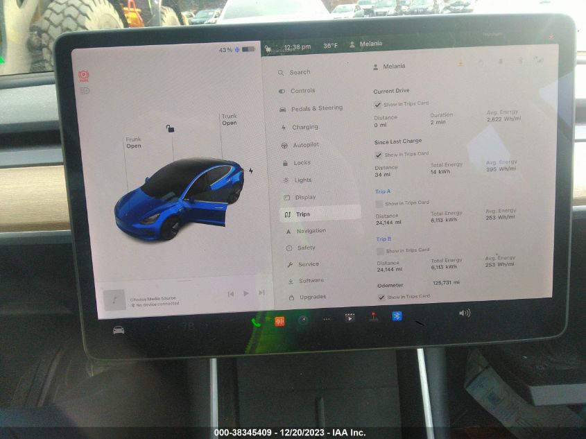 2020 TESLA MODEL 3 - 5YJ3E1EA0LF736822