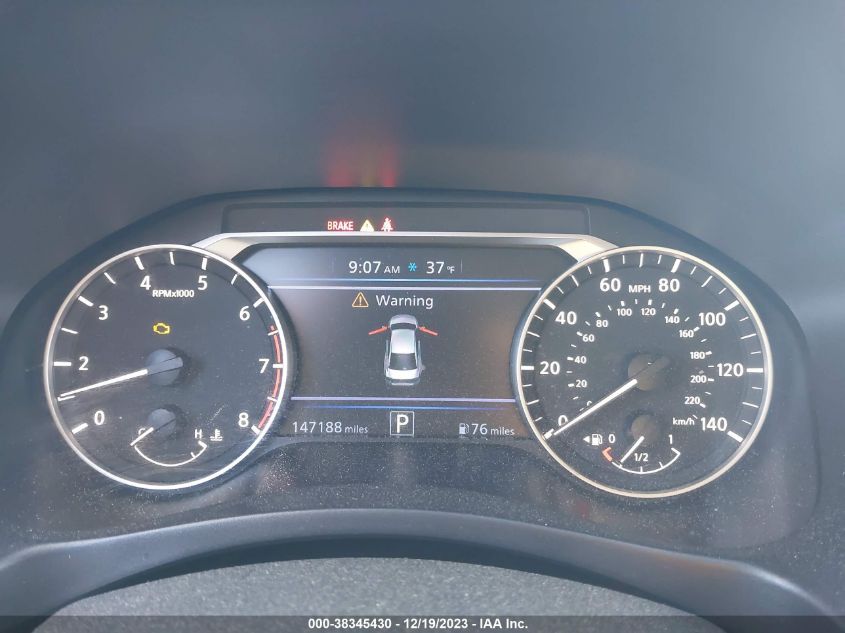 2019 NISSAN ALTIMA SR - 1N4BL4CV6KC193955